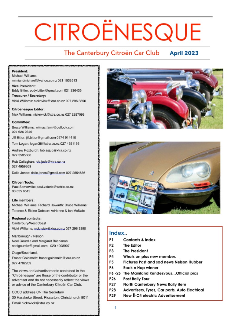 Read more about the article Citroenesque April 2023